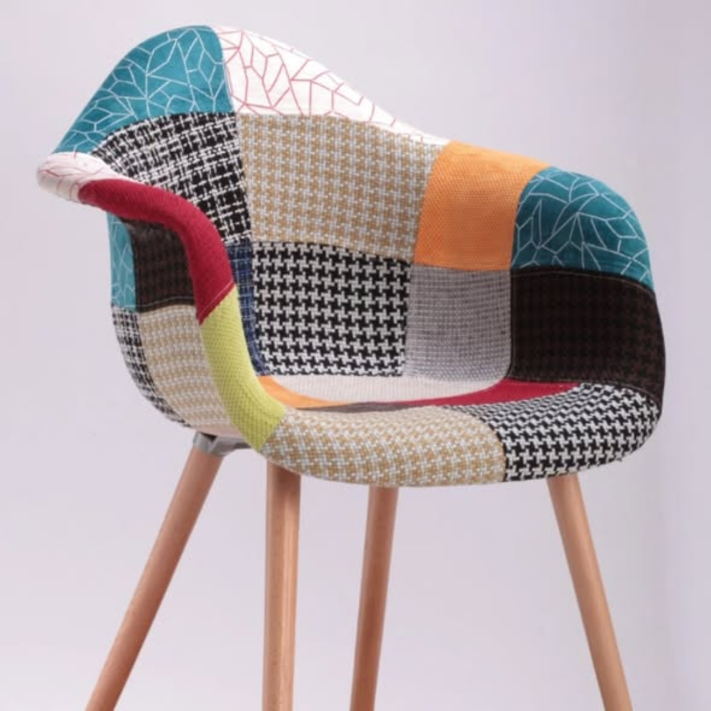 Bucket Patchwork Eames chair