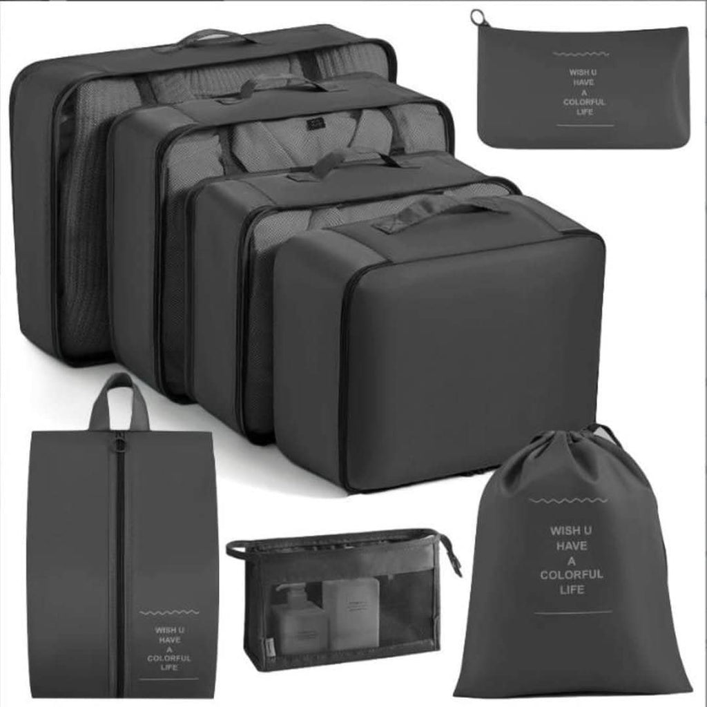 8pcs Luggage Travel Organizers For Suitcase