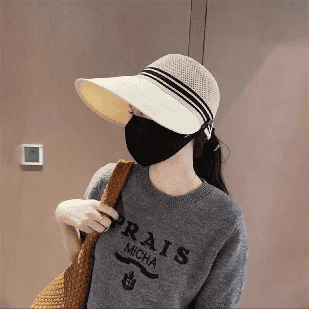 Wide-Brim Sun Visor