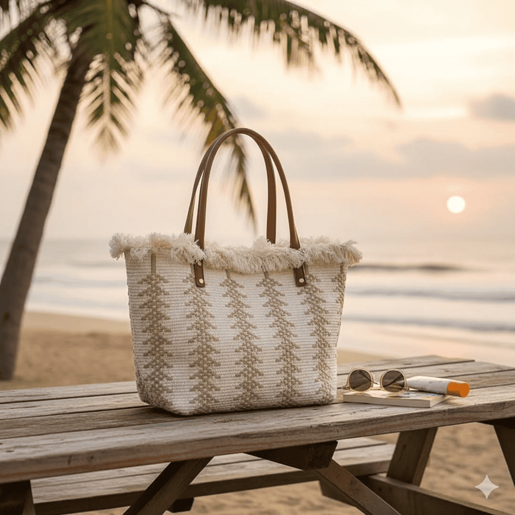 Summer Tassel Tote Bags