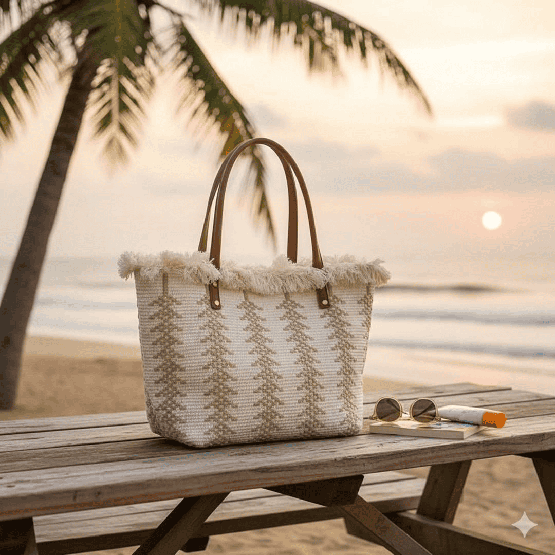 Summer Tassel Tote Bags