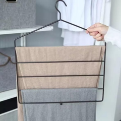 5 layers non-slip iron hangers