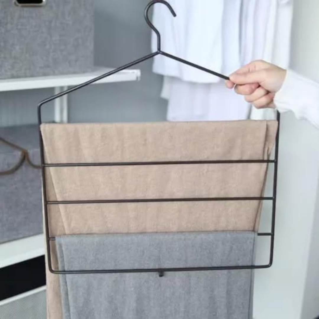 5 layers non-slip iron hangers