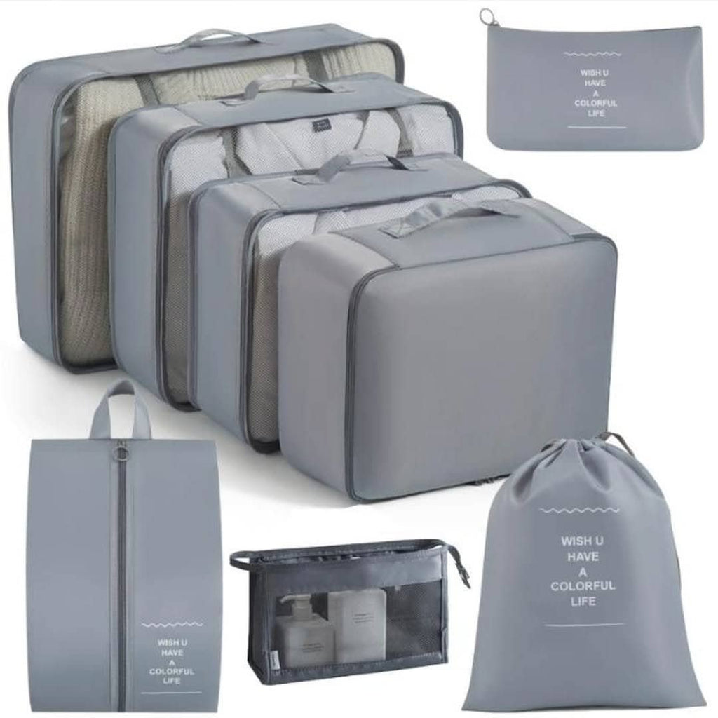 8pcs Luggage Travel Organizers For Suitcase