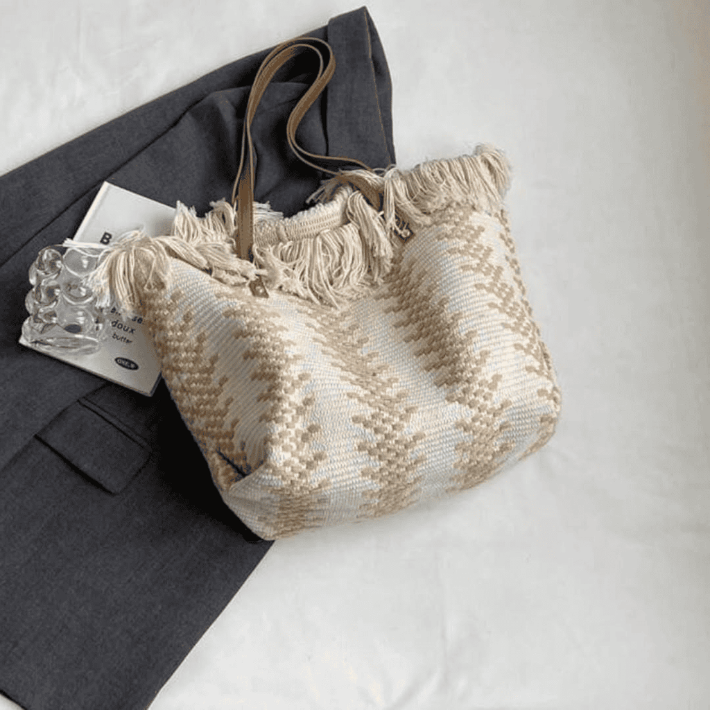 Summer Tassel Tote Bags