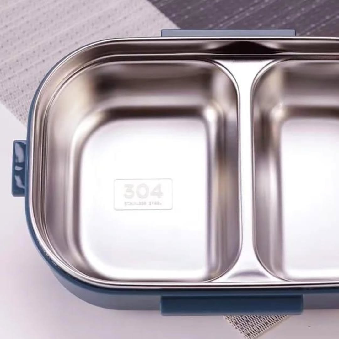 Bento Lunch Box with 2 Compartments and Soup Container