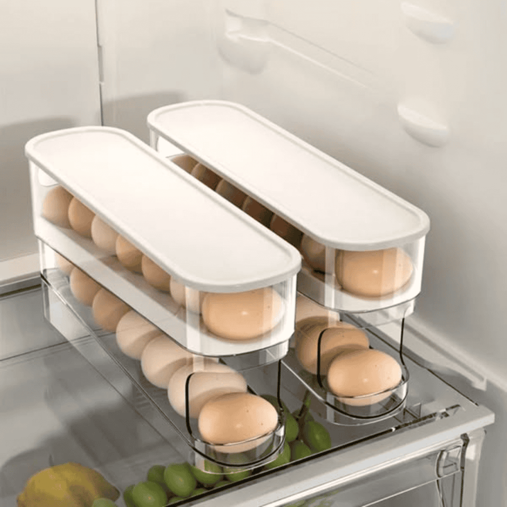 Double Layer Rolling Egg Dispenser
