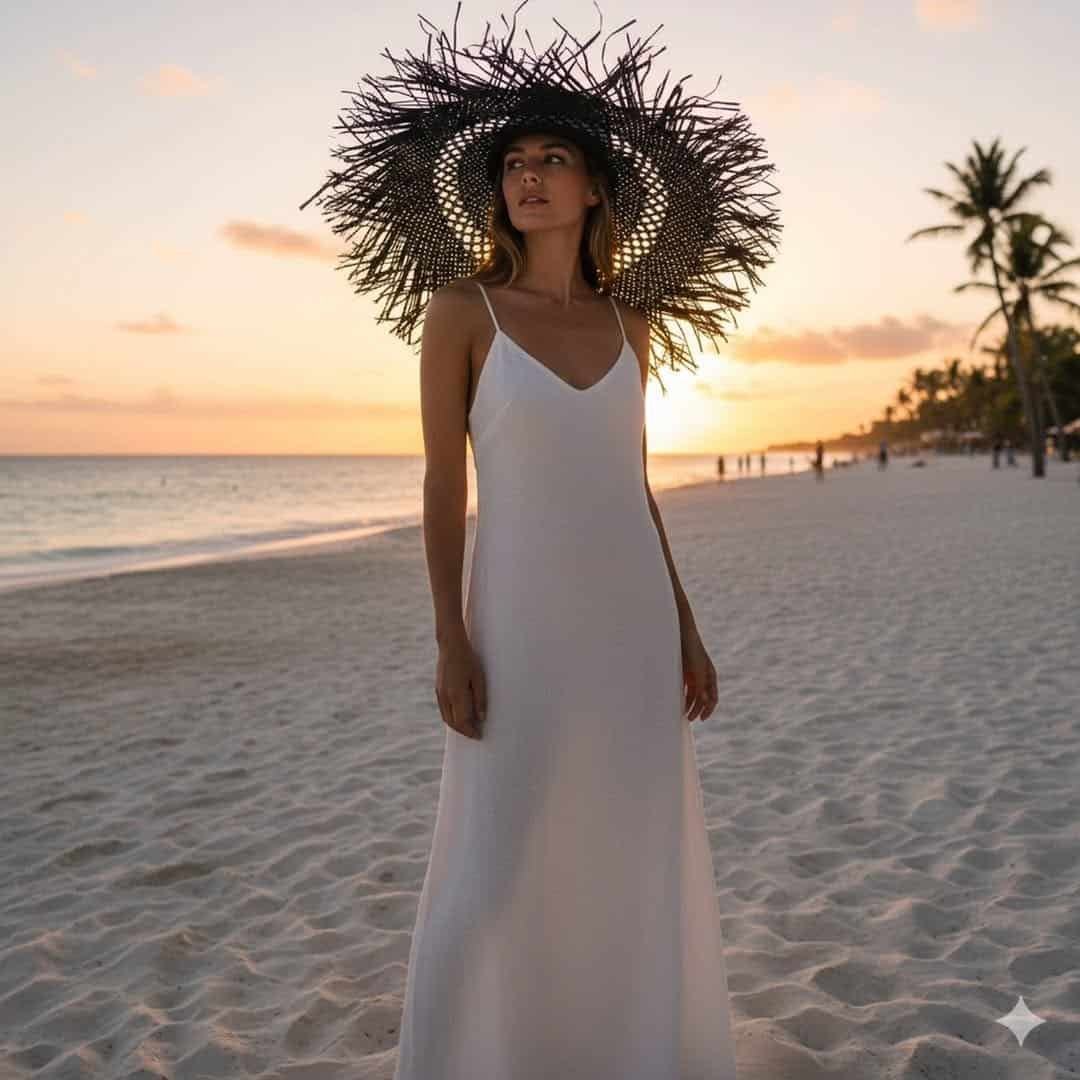 Black Summer Hat