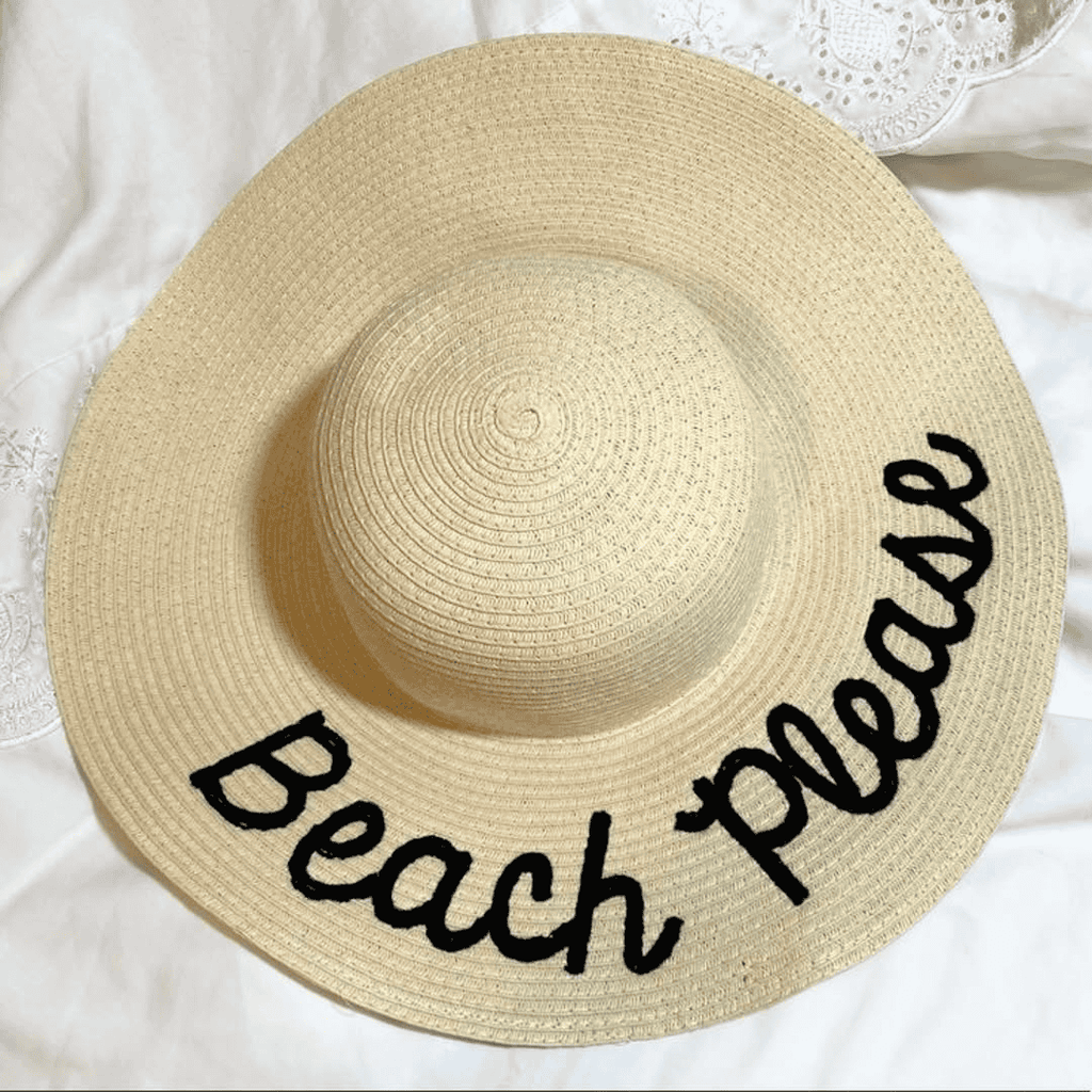 Beach Please Summer Hat