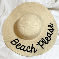 Beach Please Summer Hat