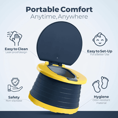 2-in-1 Children Folding Toilet