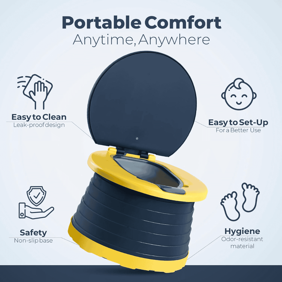 2-in-1 Children Folding Toilet