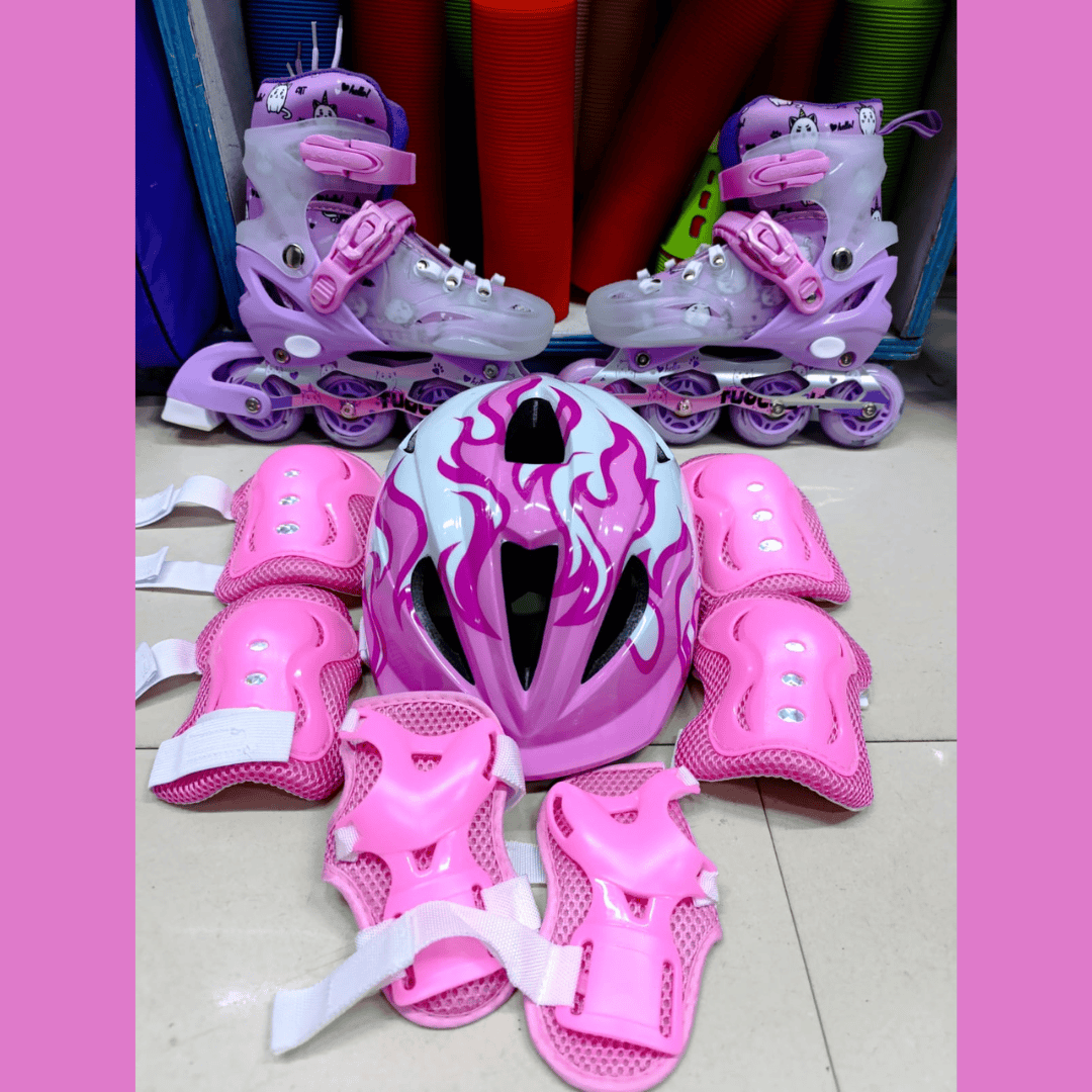 Full Set PU Wheeled Skates