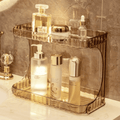 Acrylic Double Layer Cosmetic Organizer