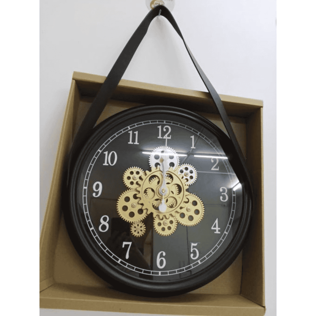Rotating Moving Gear Wall Clock