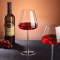 2pc Medium Capacity Crystal Wine Glass