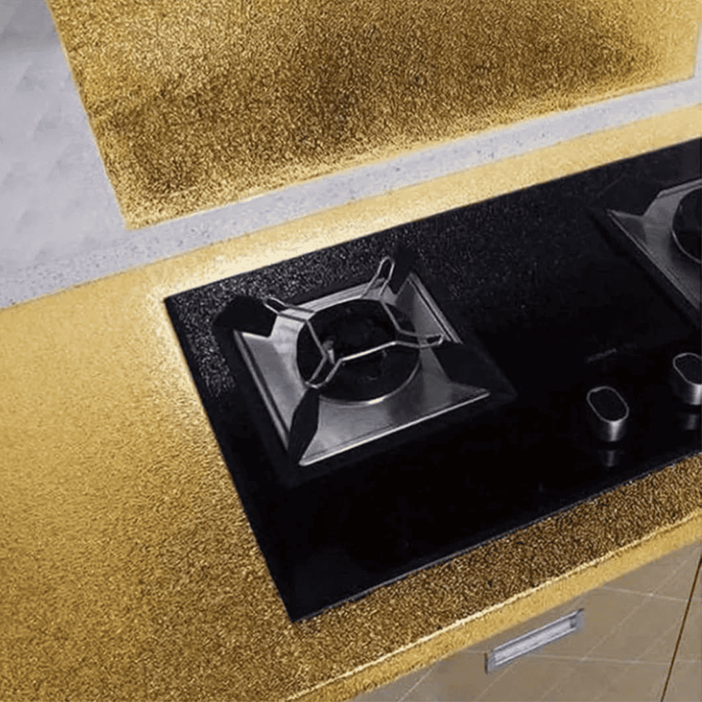 Gold Aluminium Foil / Kitchen Table Top Liner