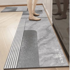 2 in 1 Big Size Anti-Slip Rubber Kitchen Mat