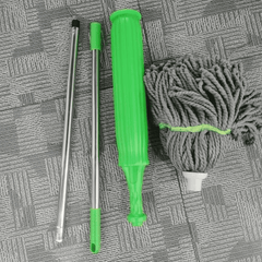 360 Rotating Self-Wringing Bamboo Twist Mop