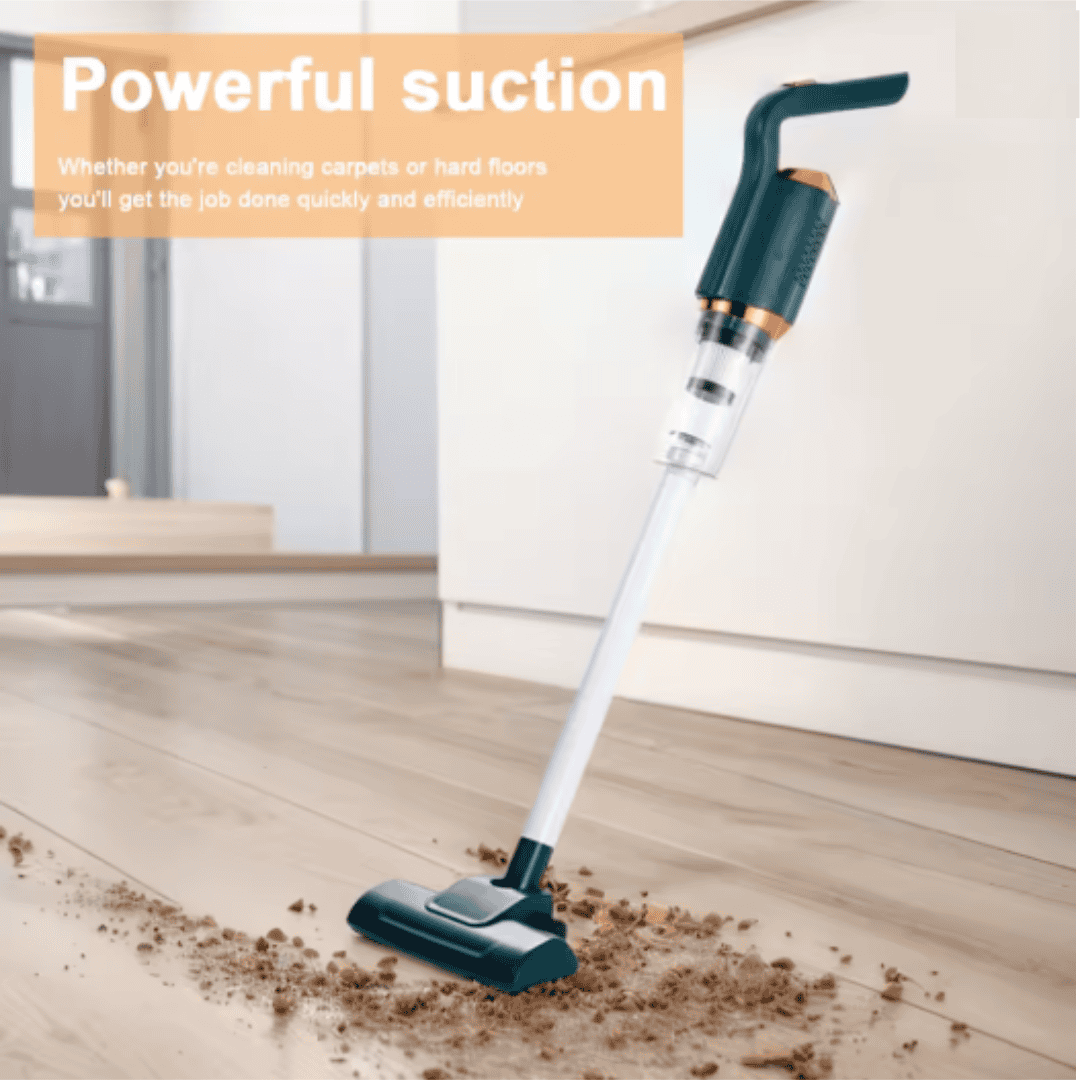 120W Wireless Rechargeable Car/Home Vacuum Cleaner