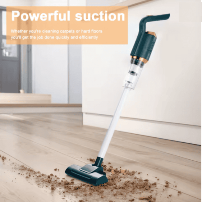120W Wireless Rechargeable Car/Home Vacuum Cleaner