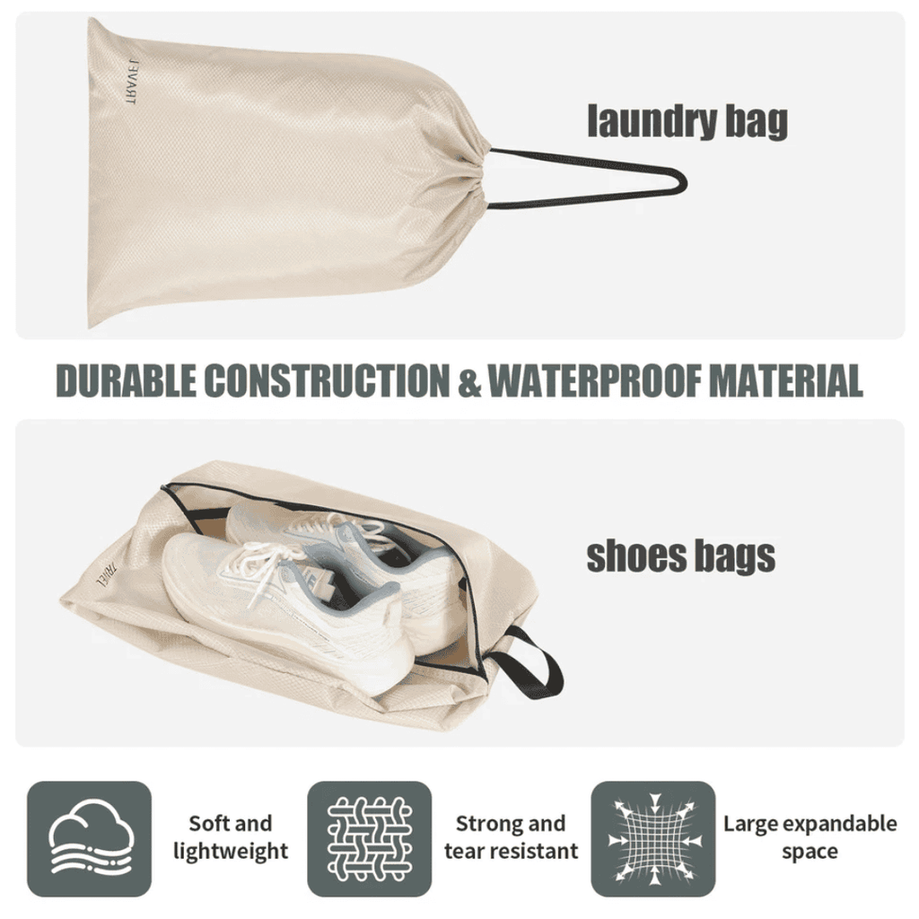 6pcs Set Compression Travel Bags