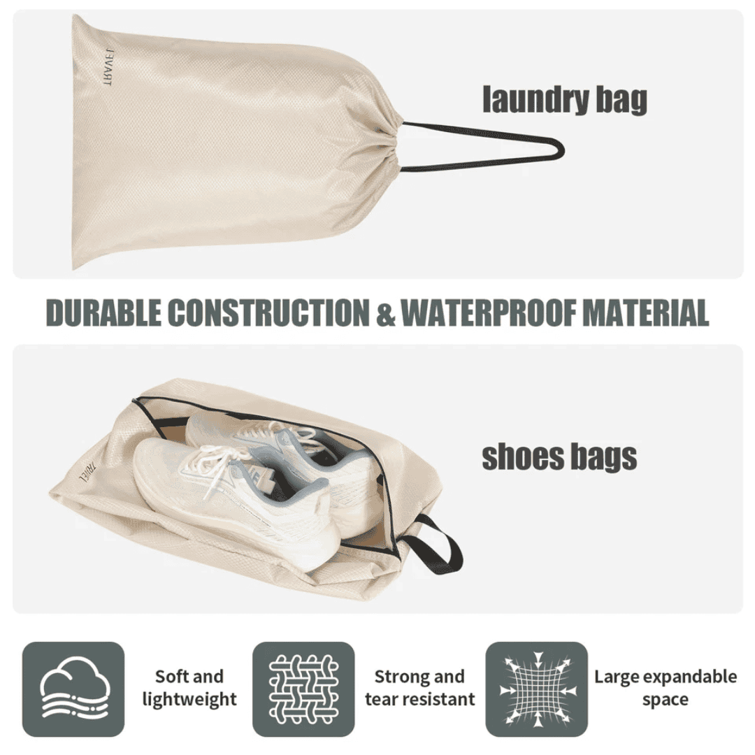 6pcs Set Compression Travel Bags