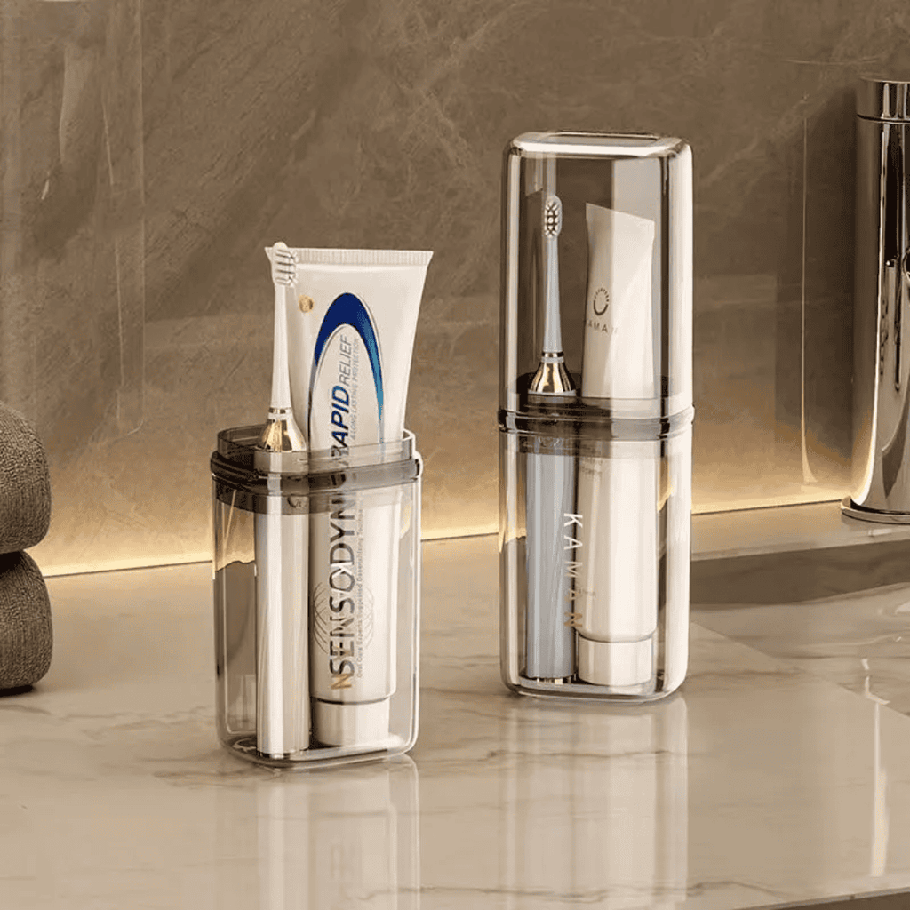 Portable Travel Toothbrush or Toothpaste Holder