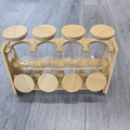 8pcs spice jars with stand