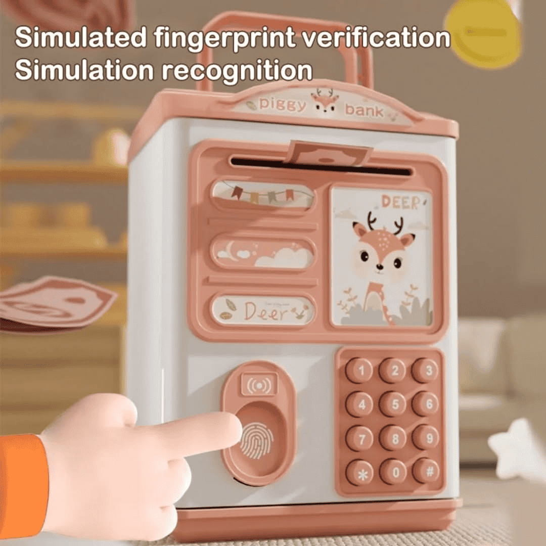 Fingerprint Electronic Piggy Bank