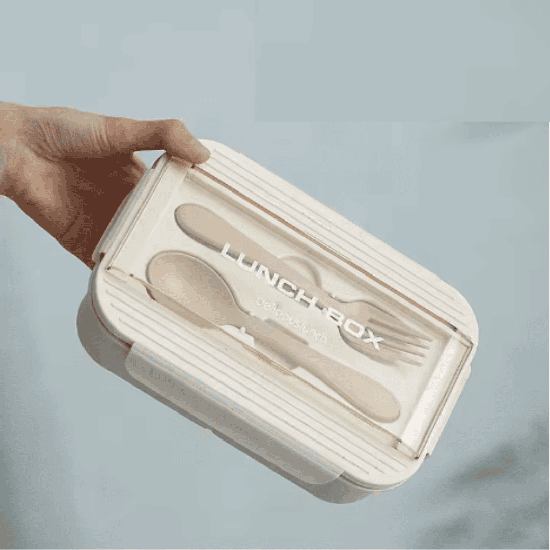 Bento Lunch Box with 3 Compartments