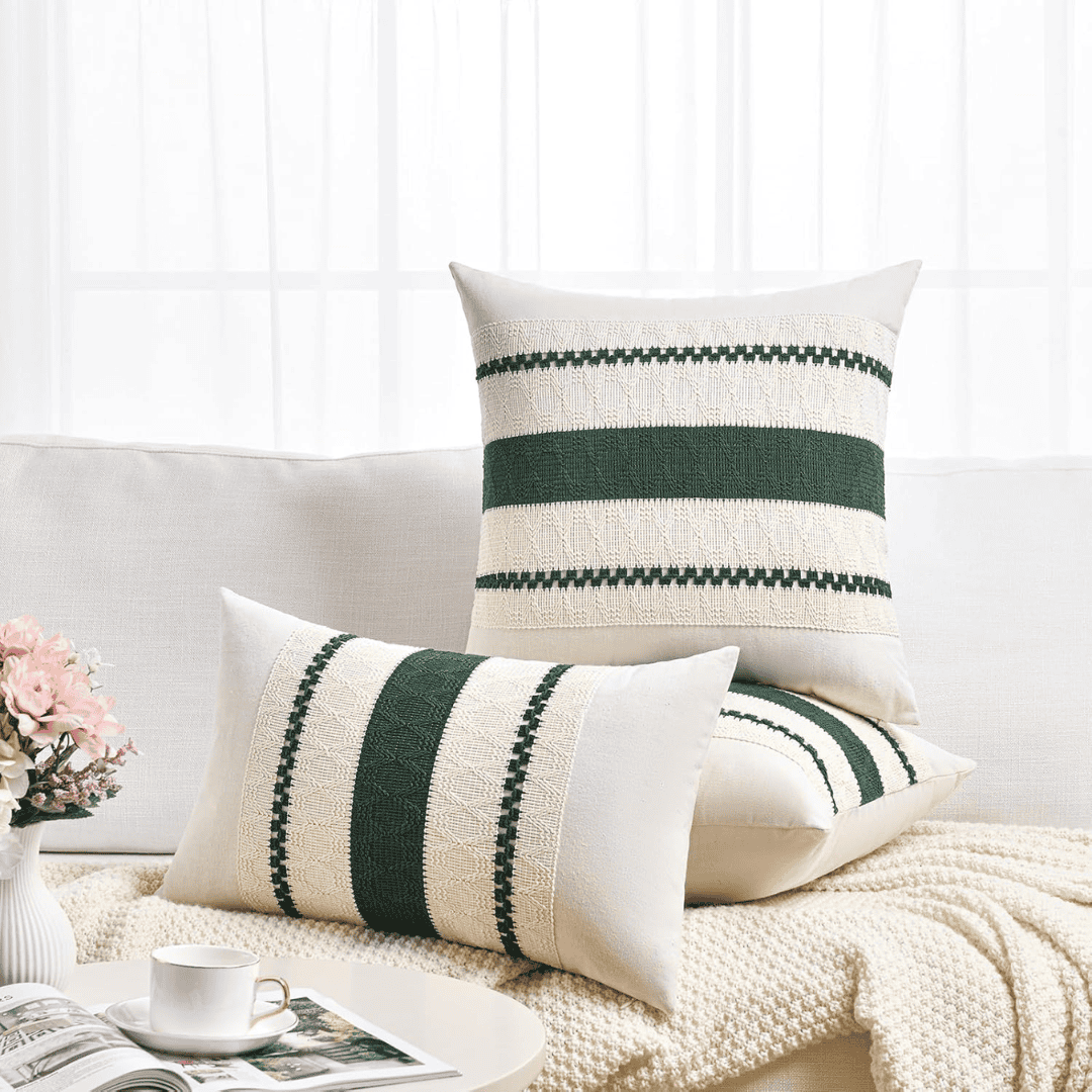 Decorative Pillow Case and Lumbar Pillow Case