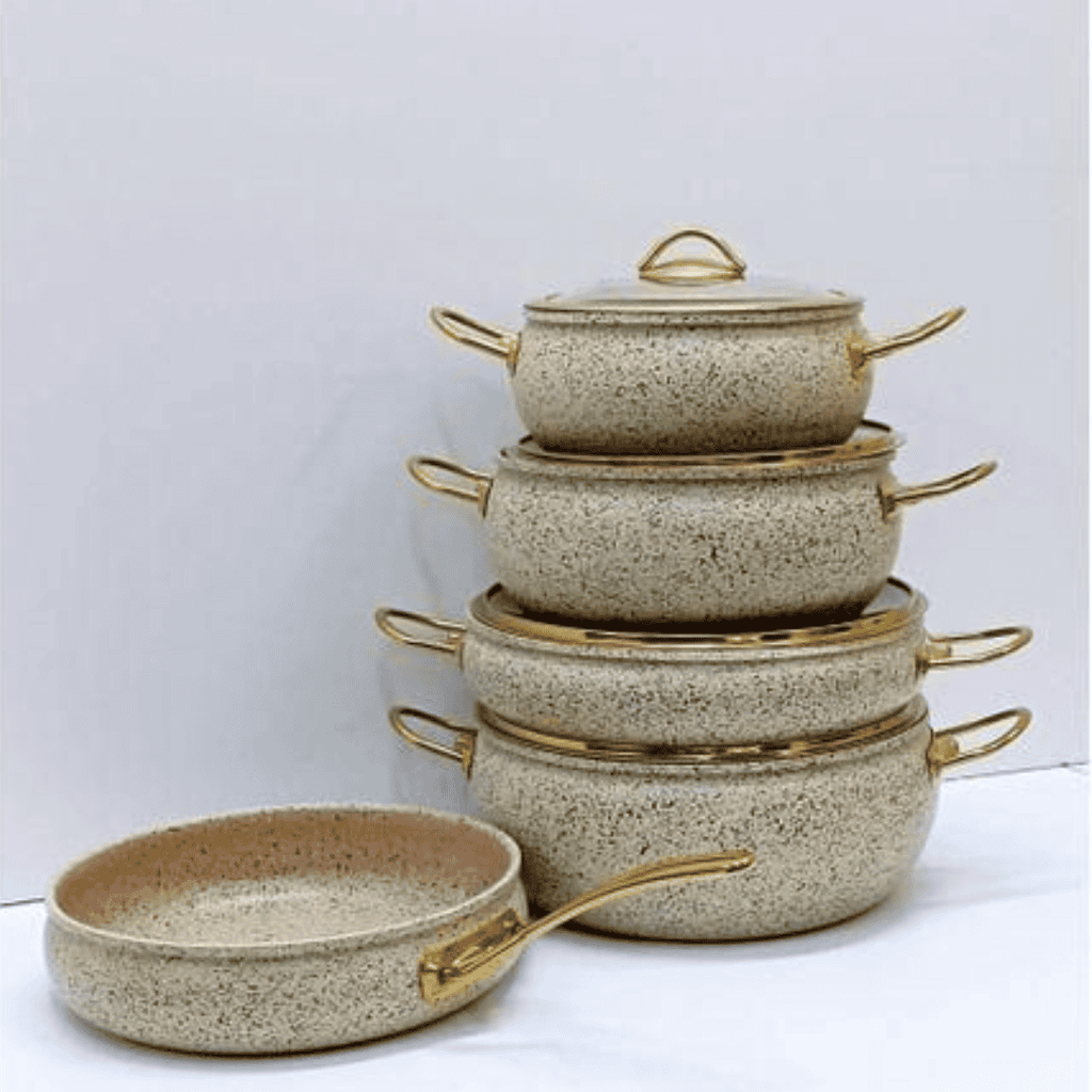 9PCS Granite Coating Kitchen Cookware Set