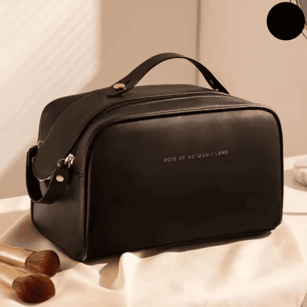 Double Zipper Makeup Bag
