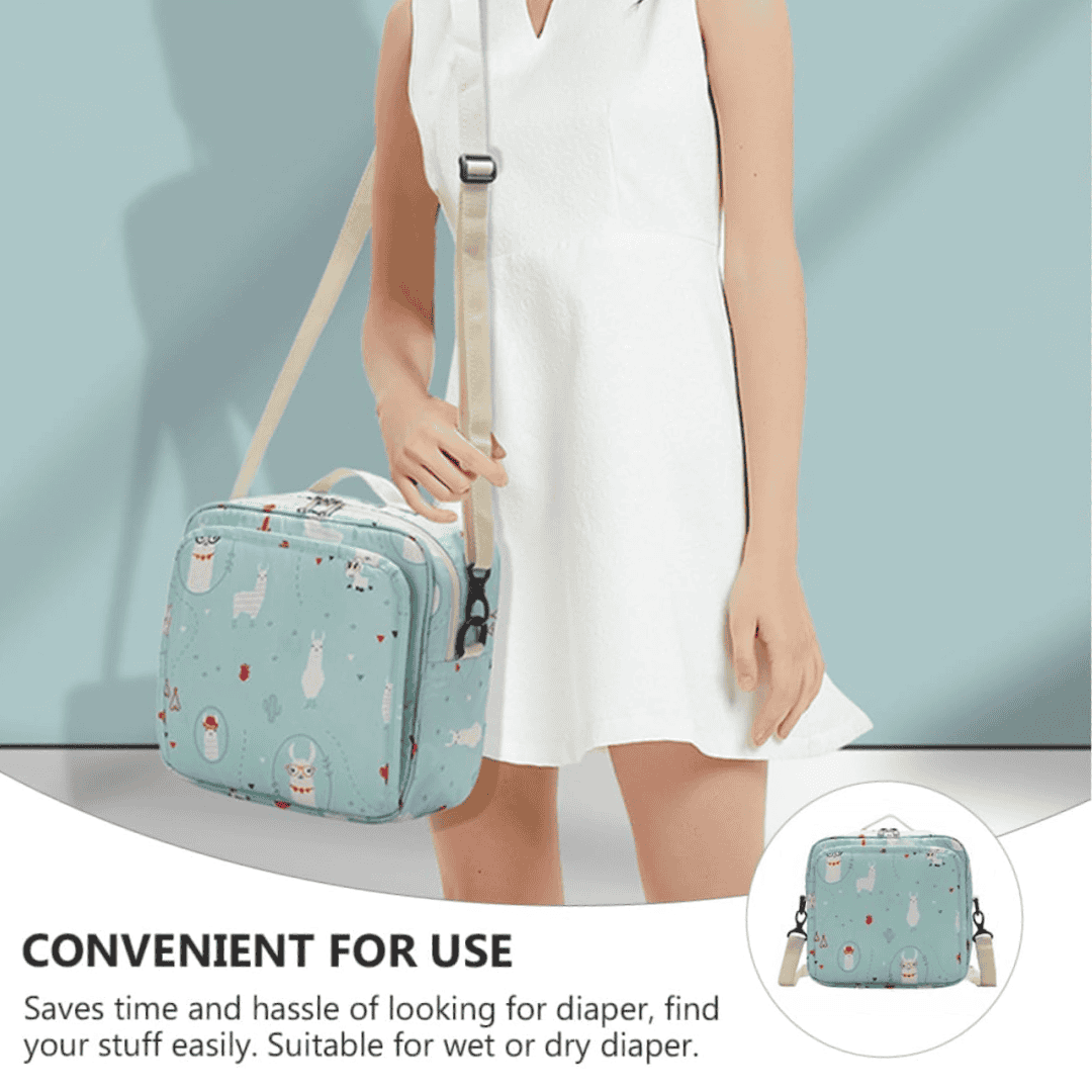 Multifunctional Fashion Diaper / Baby Shoulder Bag