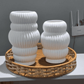 2-Piece Ceramic Vase Set