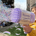 69-Hole Rechargeable Bubble Making Gun