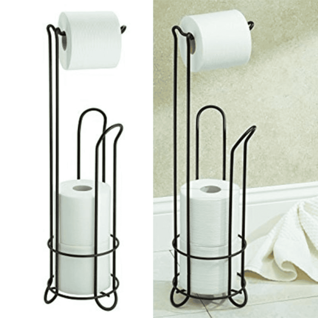 Stainless Steel Free Standing Tissue Holder
