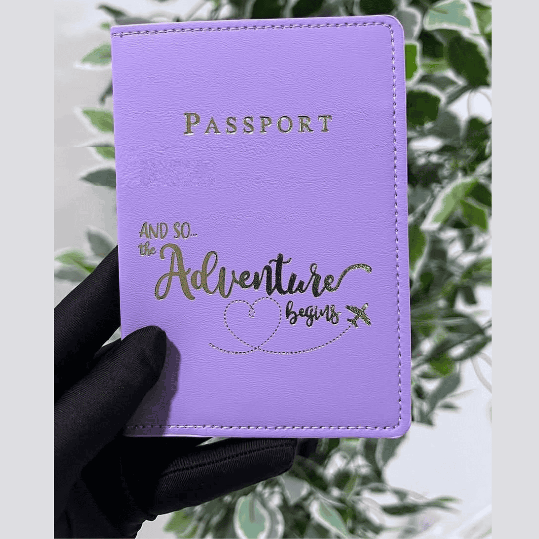PU Leather Passport Cover/Holder