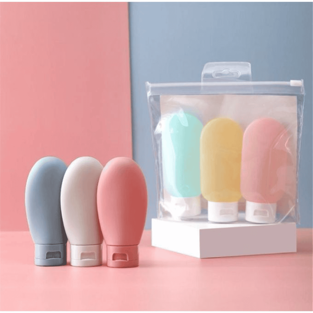 3pcs Squeezed Bottles Travel Set