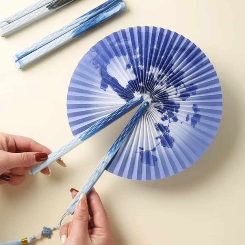 Round Foldable Fans