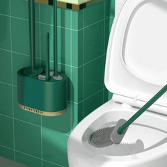 3-in-1 Wall Mounted Toilet Brush Cleaning Set