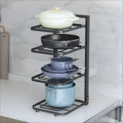 4 Layer Pot Storage Rack