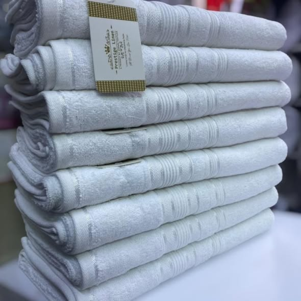 White Cotton Towels