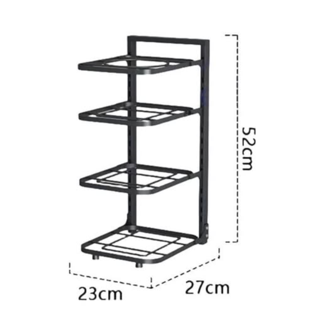 4 Layer Pot Storage Rack