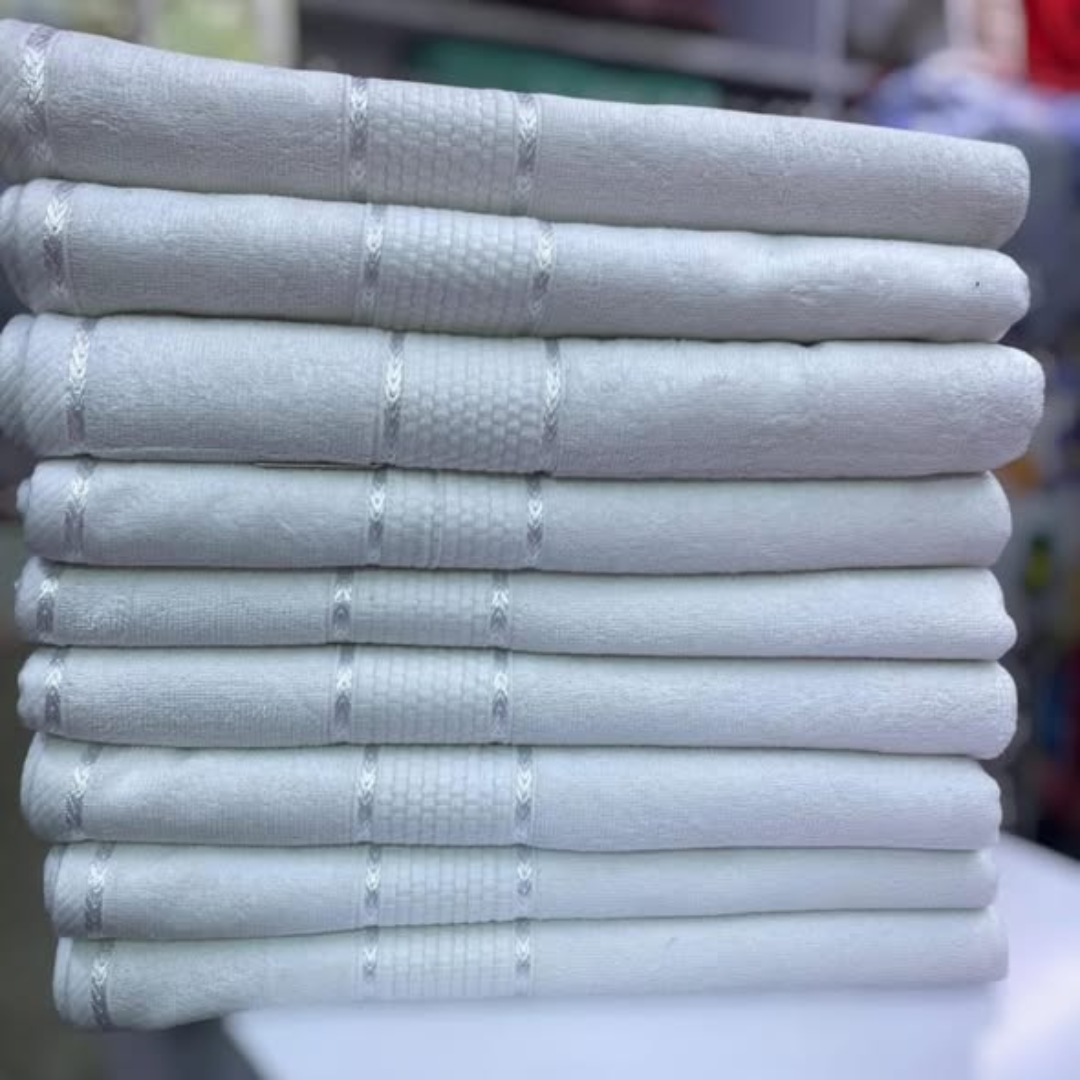 White Cotton Towels