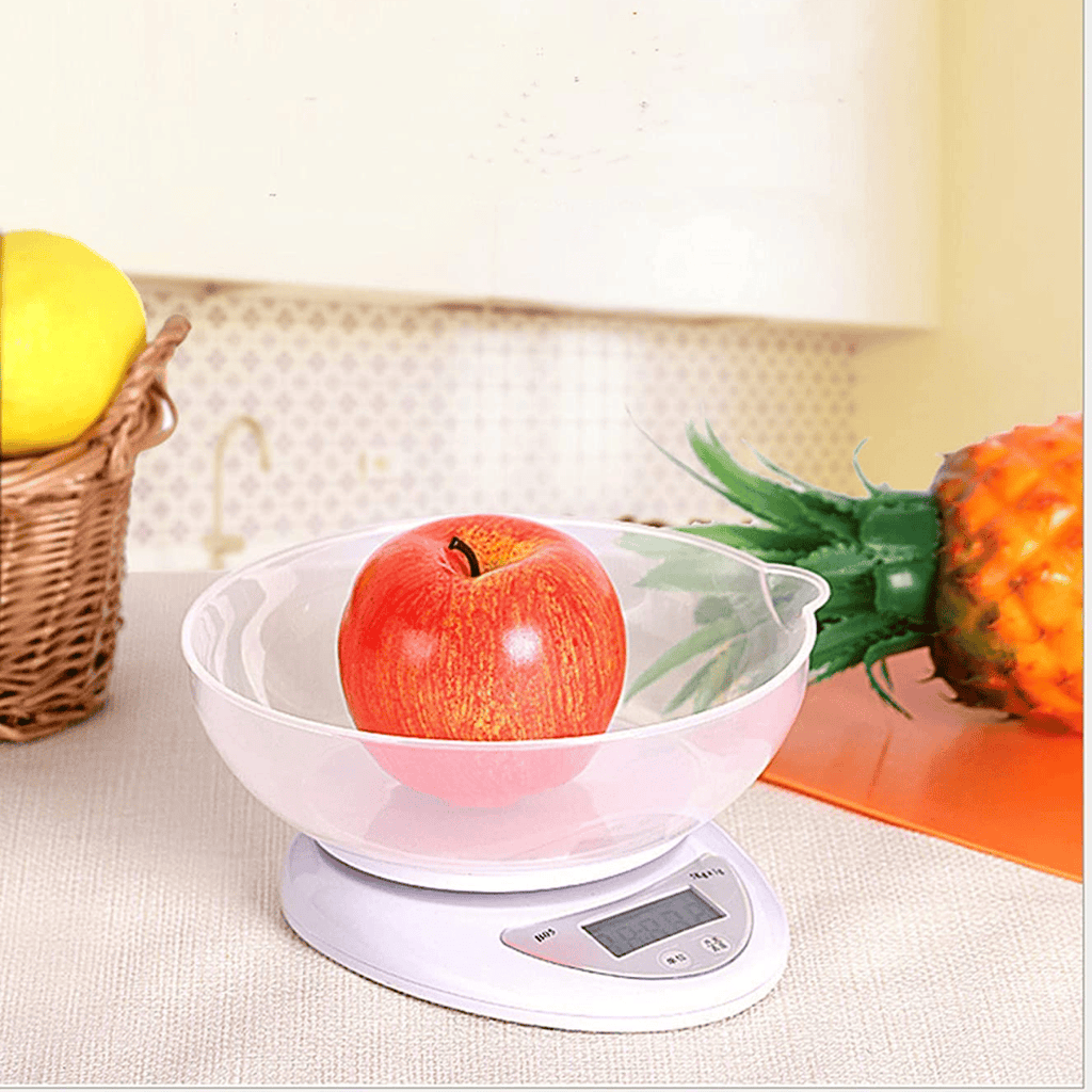 Digital Kitchen Weighing Scale with Bowl
