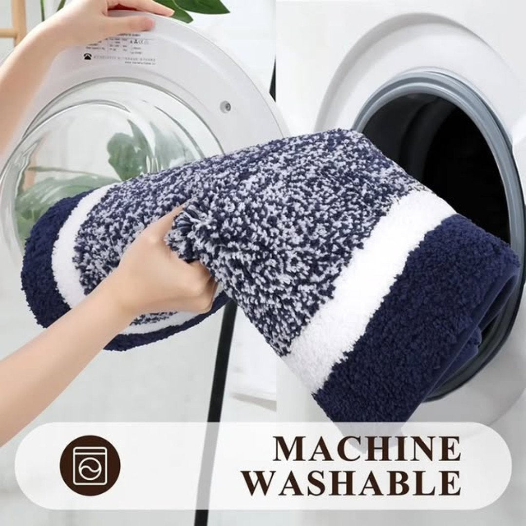 3 in 1 Absorbent Cloakroom Bathroom Mat