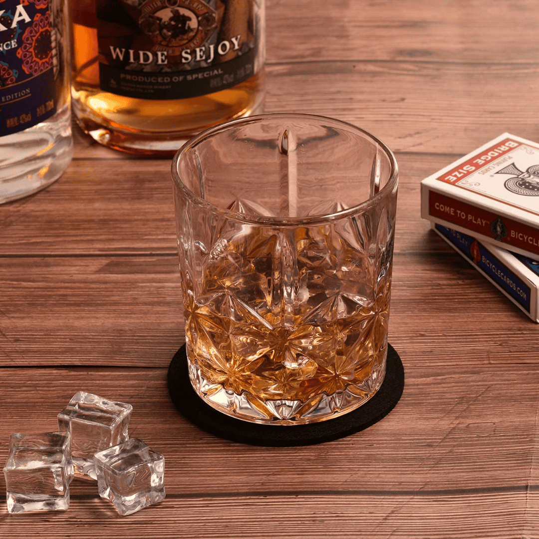 Set of 6 short glasses