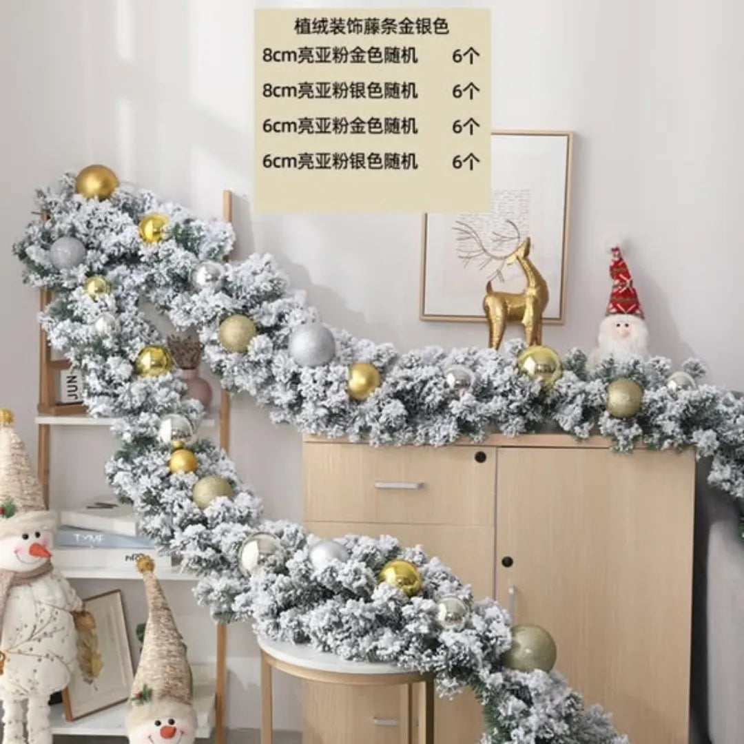 2.7M Christmas Pine Garland